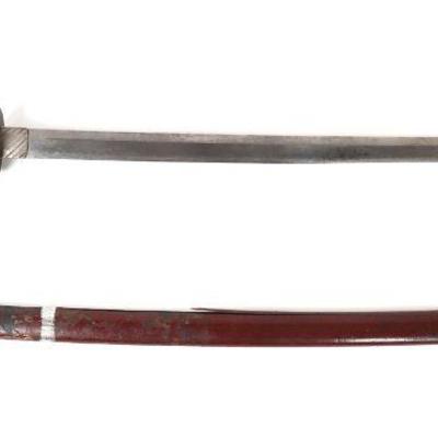 Japanese Katana w/ Scabbard