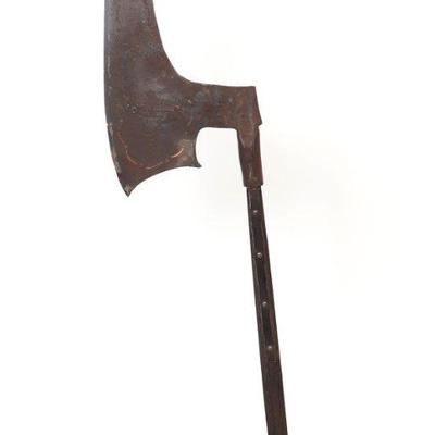 Massive Mounted Bardiche Axe