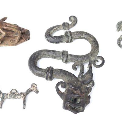 Group of Fine Bronze & Metal Miniatures