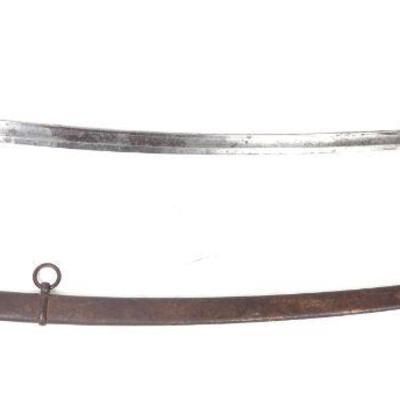 US Sword w/Scabbard, Model 1860