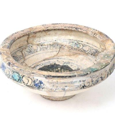 Islamic Lusterware Porcelain Rabbit Bowl