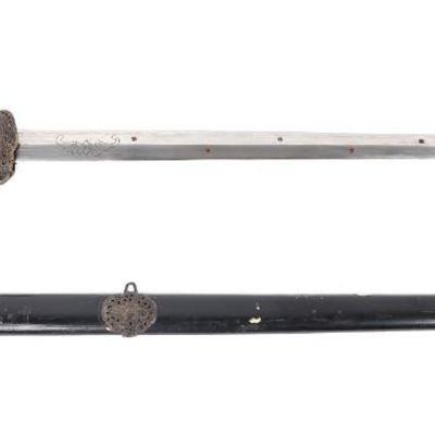Chinese Sword with Scabbard