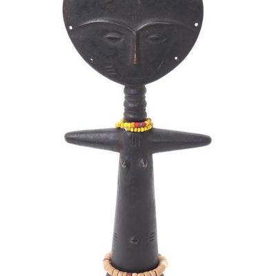 African Ashanti Fertility Doll, Ghana