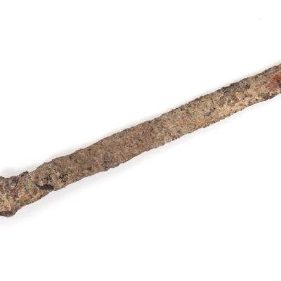 Rare Iron Luristan Short Sword w/ Bronze Pommel