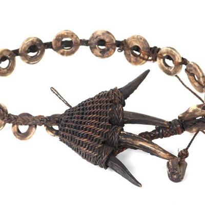 Bone & Antler Philippines Rattan Belt