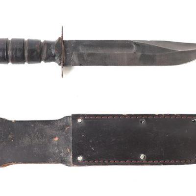 MKII Combat Knife w/Sheath, Vietnam-Era