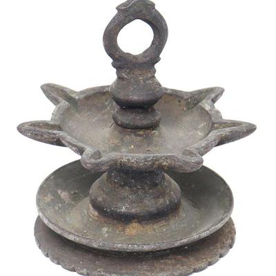 Indian Thooku Vilakku Bronze Oil lamp