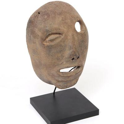 Costa Rican Pottery Transformation Death Mask