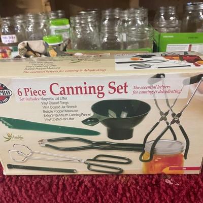 Canning supplies 