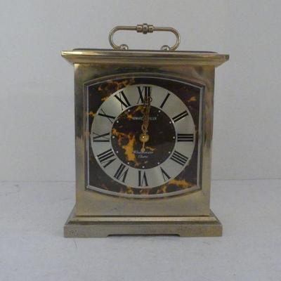 Vintage Howard Miller Brass Carriage Clock #612737