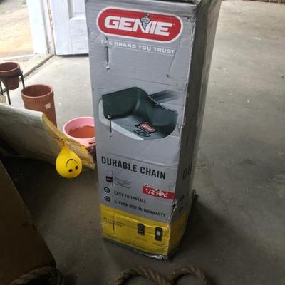 Brand new garage door opener 