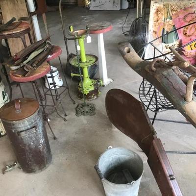 Nautical, farm, industrial 