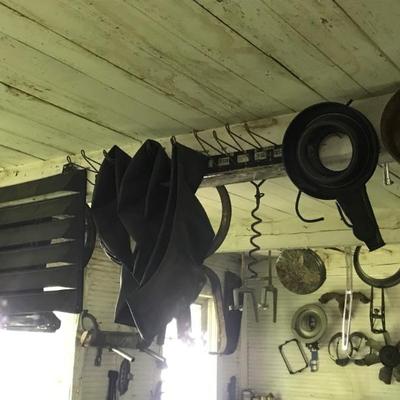 Hundreds of misc vintage and antique car parts 