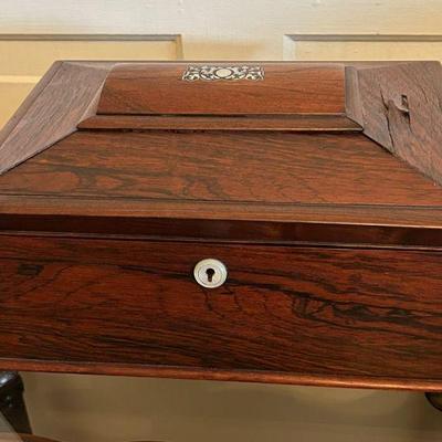 Antique Sewing Box