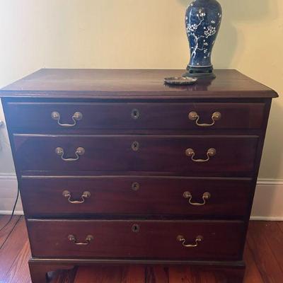 Antique George III Mahogany Chest