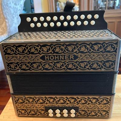Antique Hohner Accordian