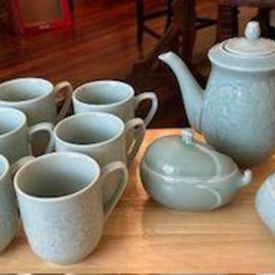 Celadon Tea Set