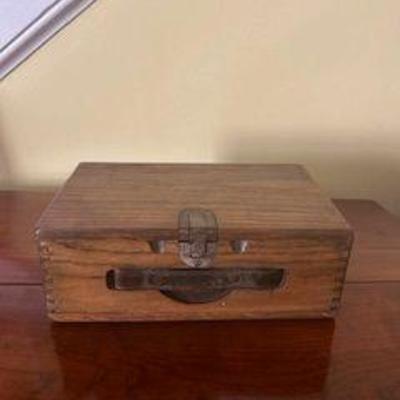 Antique Oak Box