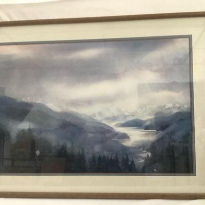 TOSH806 Nancy Taylor Stonington Wall Art	Nancy Taylor Stonington framed wall art. Art measures approximately 33" by 22", frame...