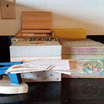 KKV148- Various Hand Written Recipe Cards
