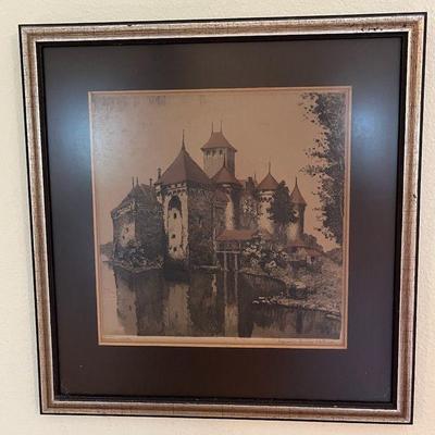 KKV026 Framed Scenic Picture