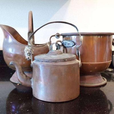 KKV139- Vintage Copper Decor