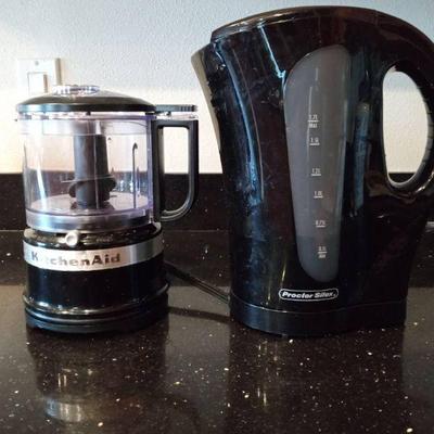 KKV053- Kitchen Aid Food Chopper & Proctor Slilex Electric Kettle