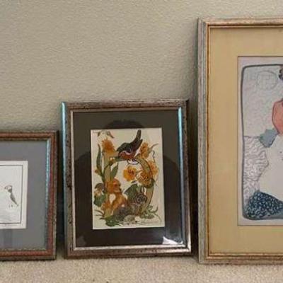 KKV121- Framed Art Work