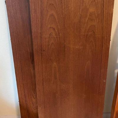 KKV028 Two Teak Dining Table Leaves