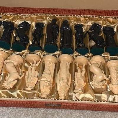 KKV070 Beautiful Chess Set Without Game Board