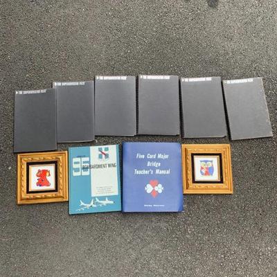 KKV236 Tile Art and Various Books