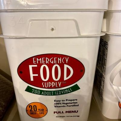 Emergency Food Supply Kits (3) 