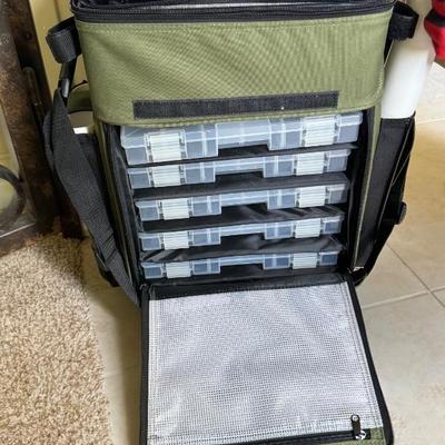 Rolling Fishing Tackle Box (New) 