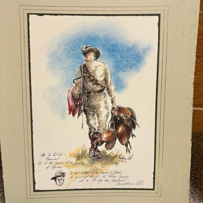 Signed “After The Last Ride” Print

