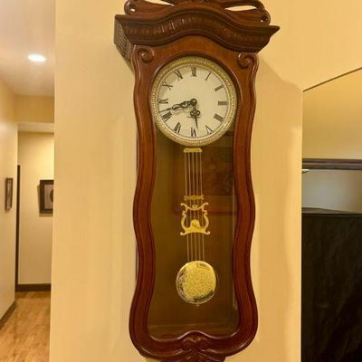 Elegant Westminster Chime Wall Clock-Works
