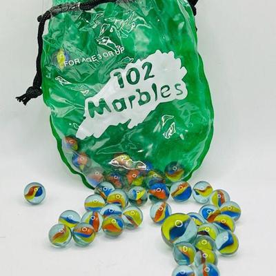 Bag of Old Cats Eye Marbles
