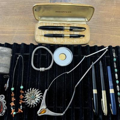 Gold & Silver Jewelry, Gold Indian Coin, Gold Nib Fountain Pens