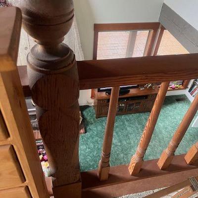 Wood railing