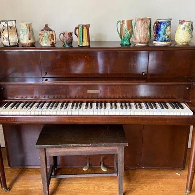 Steinway, upright piano