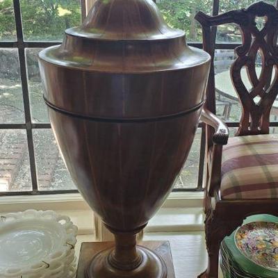 Regency style knife box urn