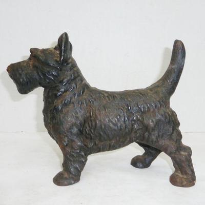 Hubley dog doorstop, Scottie