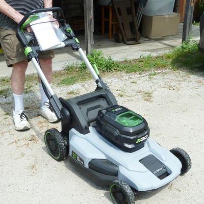 EGO battery lawn mower