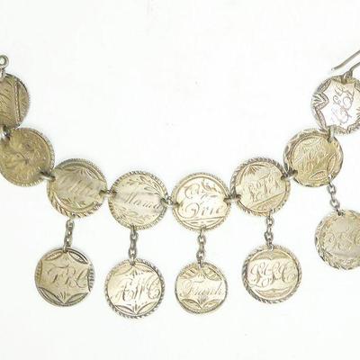 Love token coin jewelry 2 pc