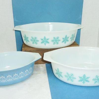 several PYREX lots