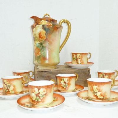 Haviland France Chocolate SET