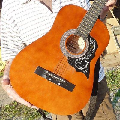 YMC classical guitar, case