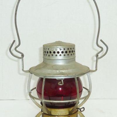 Red globe DRESSEL lantern