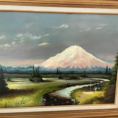 Real painting 