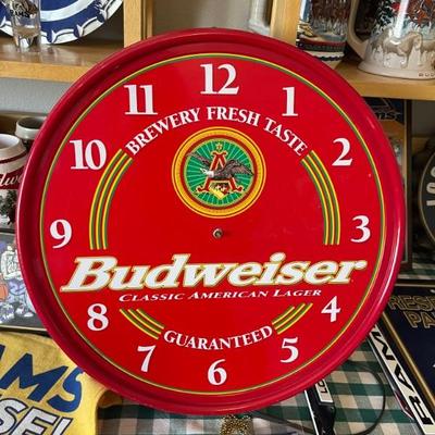 Budweiser clock 