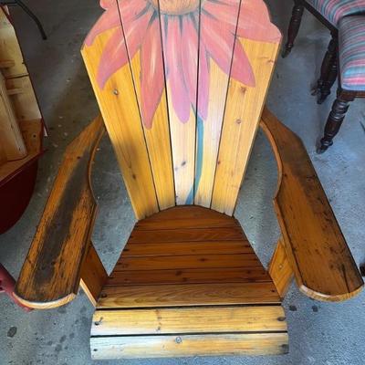 Vintage Blooming Chair